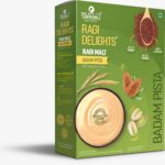 Pushkaraj Ragi Delights  Badam Pista pack of 3