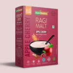 Pushkaraj Ragi Malt Apple Cherry (Nutri Shashtra) Pack of 3